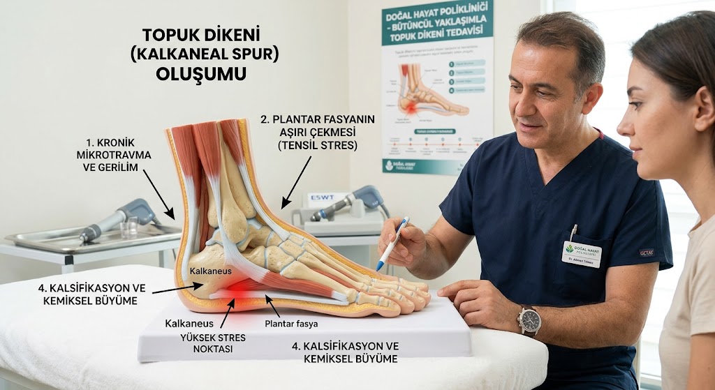 Topuk dikeni neden olur?